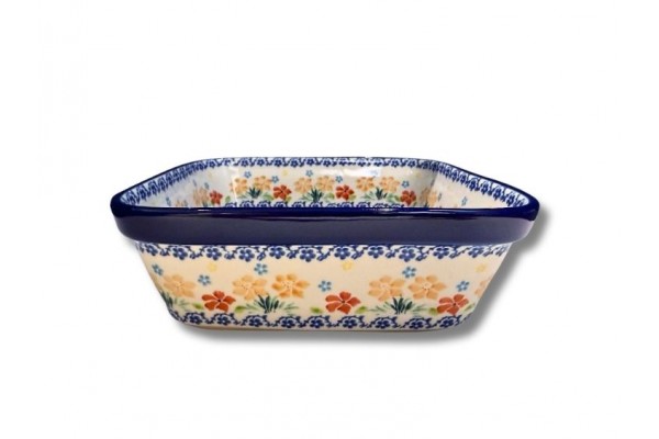 430 Bunzlau vierkante ovenschaal 20,5 x 20,5 cm 3337X 430 Middelgrote vierkante schaal 20,5 x 20,5cm